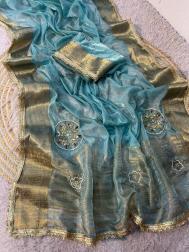 Vinayak fendi satin Designer saree wholesalers in Delhi