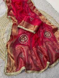 Vinayak fendi satin Designer saree wholesalers in Delhi