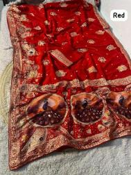 Vinayak peocock pallu Saree manufacturers in Mumbai