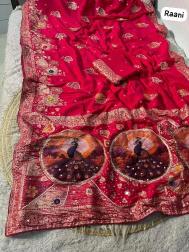 Vinayak peocock pallu Saree manufacturers in Mumbai