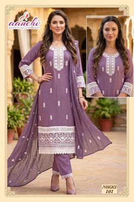 Aanchi nikki Kurti catalog wholesalers in Surat