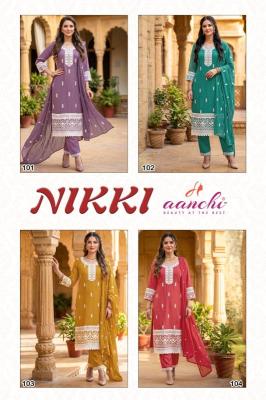 Aanchi nikki Kurti catalog wholesalers in Surat