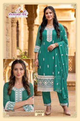 Aanchi nikki Kurti catalog wholesalers in Surat