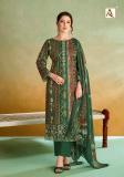 Alok suit sitara night Wholesale dress material dealers in pune