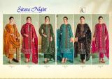 Alok suit sitara night Wholesale dress material dealers in pune