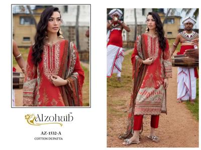 Alzohaib ayesha vol-1 salwar suit Surat textile market