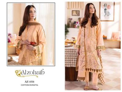 Alzohaib ayesha vol-1 salwar suit Surat textile market