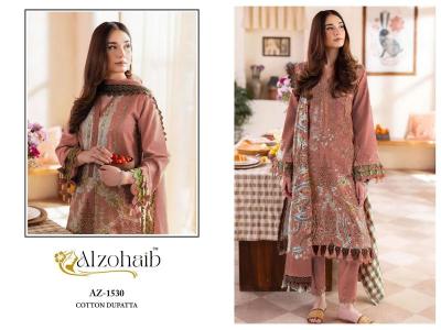 Alzohaib ayesha vol-1 salwar suit Surat textile market