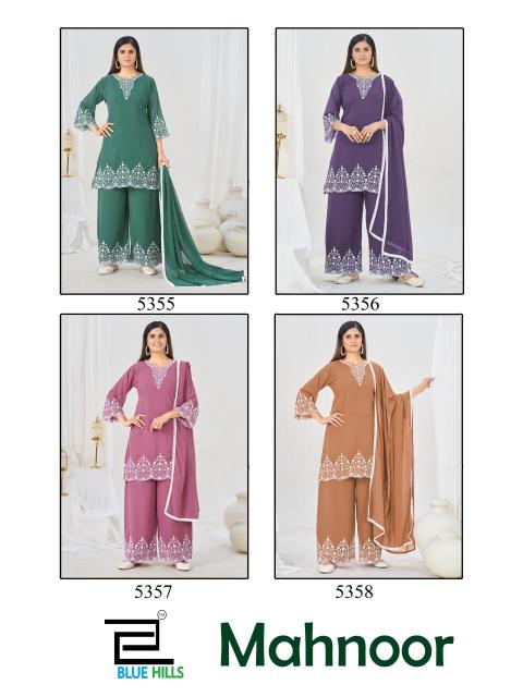 Blue hills mahnoor Surat kurti manufacturers and wholesalers
