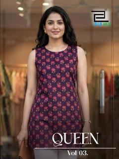 Blue hills queen vol 3 Wholesale kurti suppliers in Surat