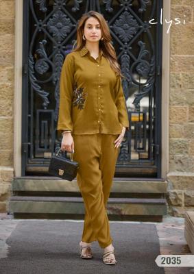 Clysi zaira coord set . Designer kurtis wholesale in Pune