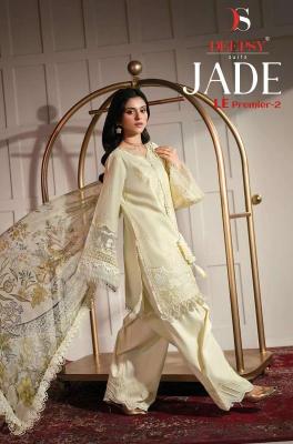 Deepsy suits jade le premier vol-2 salwar suit wholesale market in Hyderabad