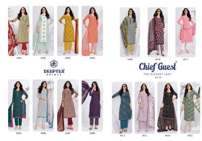 Deeptex chief guest vol-44 Dress materials wholesale market