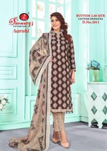 Ganeshji aarohi vol-2 Cotton dress material wholesale market in Pune