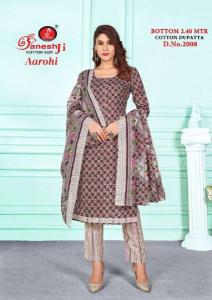Ganeshji aarohi vol-2 Cotton dress material wholesale market in Pune