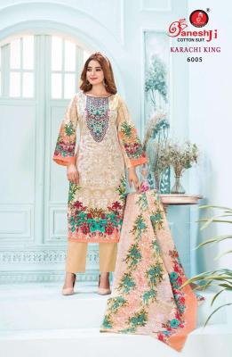 Ganeshji karachi king vol-6 Saree dress material wholesale in Pune