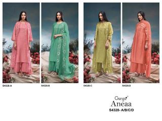 Ganga aneaa 4328 Dress material market in Mumbai