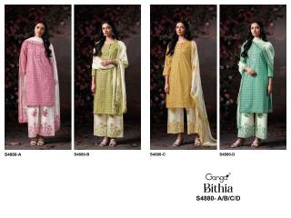 Ganga bithia 4880 Wholesale dress material manufacturers