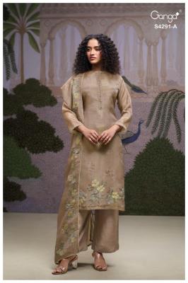 Ganga clarae 4291 Mumbai dress material market