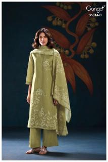 Ganga daira 5014 Wholesale dress fabric market