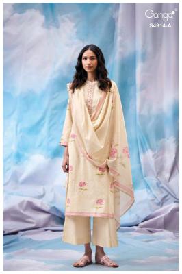  Ganga dazia 4914  Wholesale dress material suppliers