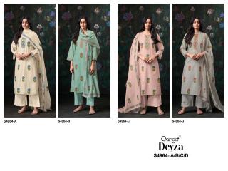 Ganga deyza 4964 Wholesale dress material online