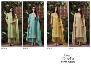 Ganga direlia 4767 Wholesale dress material suppliers