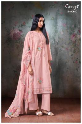Ganga drusilla 4906 Wholesale dress material shops in Kolkata