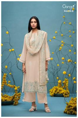 Ganga dyavika 4428 Wholesale dress material suppliers in Kolkata
