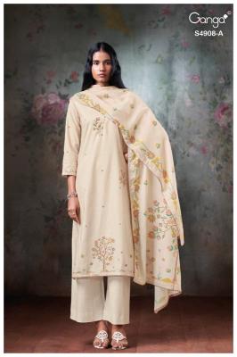 Ganga elyndria 4908 Wholesale salwar suits market in Mumbai