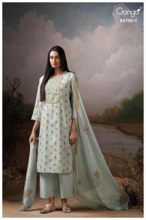Ganga eshmita 4790 Wholesale dress material suppliers in Mumbai