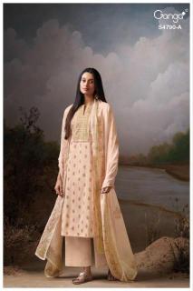 Ganga eshmita 4790 Wholesale dress material suppliers in Mumbai