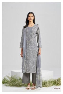 Ganga faliha Unstitched dress material wholesale