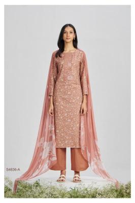 Ganga faliha Unstitched dress material wholesale