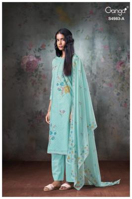 Ganga fiyara 4983 Mumbai wholesale dress material