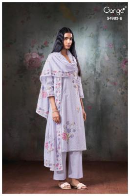Ganga fiyara 4983 Mumbai wholesale dress material