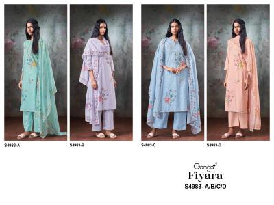 Ganga fiyara 4983 Mumbai wholesale dress material