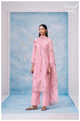 Ganga grixa Dress material wholesale price
