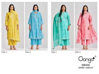 Ganga ibbani 4955 Dress material distributor in Mumbai