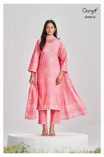Ganga ibbani 4955 Dress material distributor in Mumbai