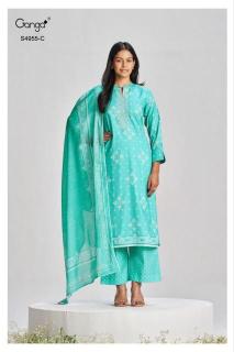 Ganga ibbani 4955 Dress material distributor in Mumbai