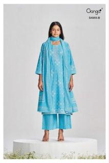 Ganga ibbani 4955 Dress material distributor in Mumbai