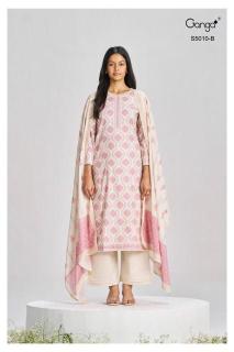 Ganga jagriti 5010 Fancy dress materials wholesale in Mumbai
