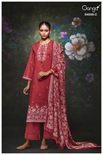 Ganga kivira 4959 Wholesale dress material online