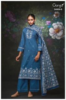 Ganga kivira 4959 Wholesale dress material online
