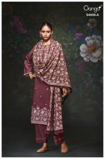 Ganga kivira 4959 Wholesale dress material online