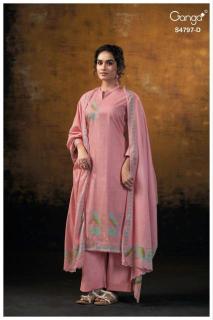Ganga lishika 4797 Wholesale printed dress materials in Mumbai