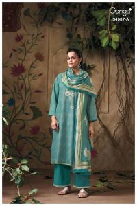 Ganga meliora 4987 Wholesale dress material suppliers