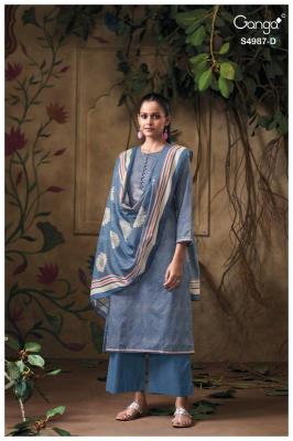 Ganga meliora 4987 Wholesale dress material suppliers