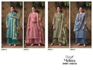 Ganga meliora 4987 Wholesale dress material suppliers